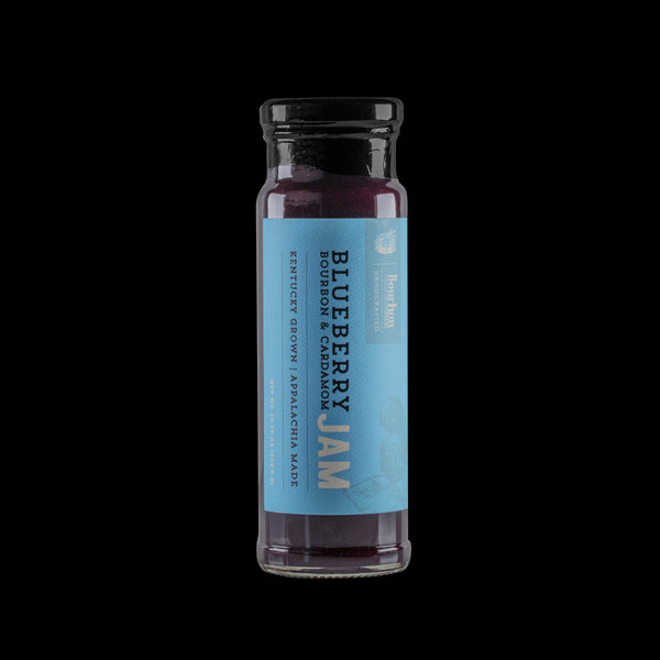 Bourbon Barrel Foods Blueberry Cardamom & Bourbon Jam Bottle